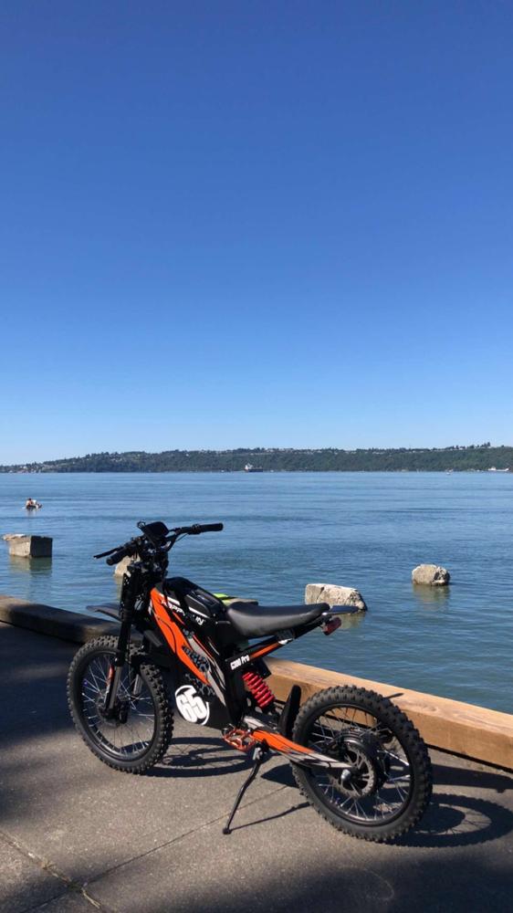 売れ筋新商品 Bike Dirt Electric HappyRun G300 E-Bike Dirt Fast Best Pro, 茶