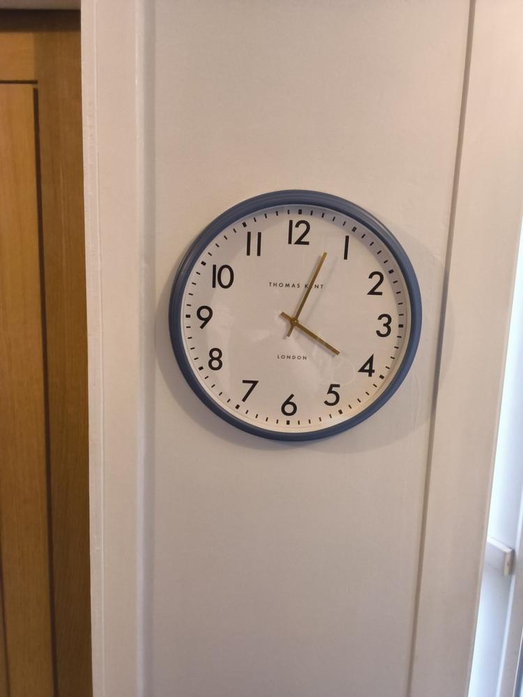 Juniper Wall Clock in Blue