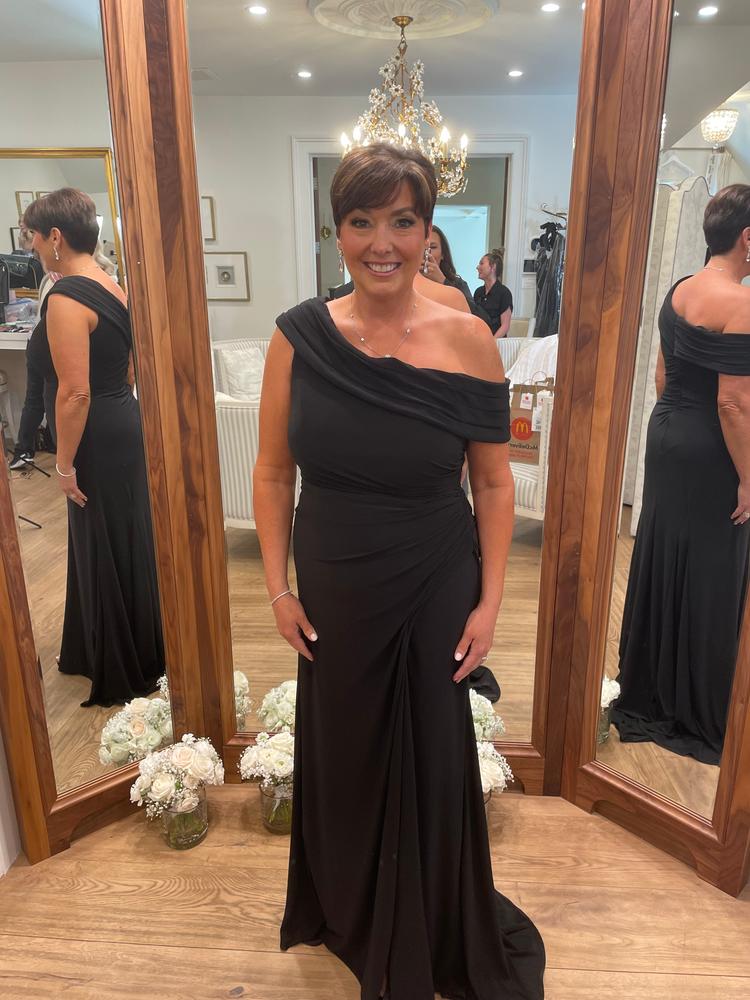 helena off shoulder dress Lady Black Tie - Helena Gown - Off Shoulder Sequin Glitter Dress