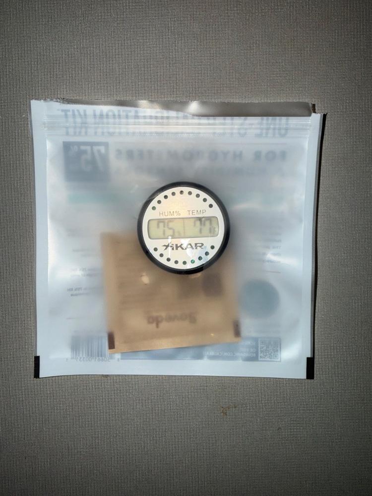 Boveda One-Step Hygrometer Calibration Kit - 75% RH - Customer Photo From Kenneth Braxton