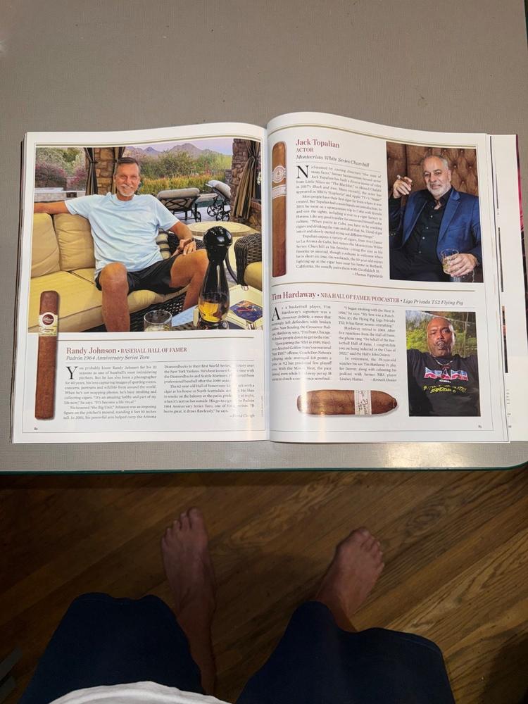 Cigar Aficionado Magazine - One Year Subscription - Customer Photo From Kenneth Braxton