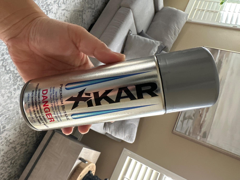 Xikar Purofine Butane 8oz Cigar Lighter Fuel Refill - Customer Photo From David Huynh