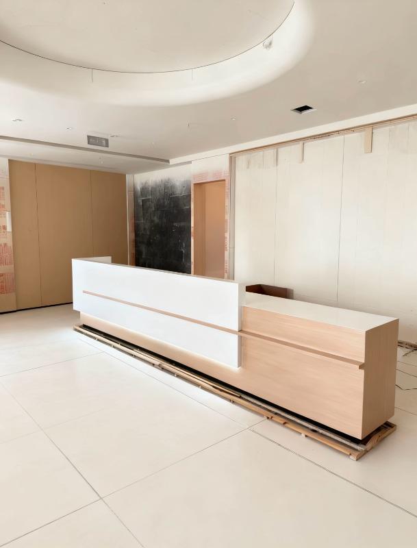 Premium Reception Desks for Hotels, Offices - Customer Photo From Alexander Price