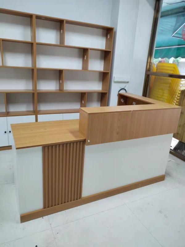 Modern minimalist cashier reception desk - Customer Photo From Nancy Roberts