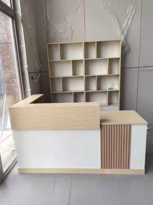 Modern minimalist cashier reception desk - Customer Photo From Justin Walker
