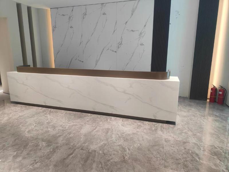 Baked Paint Reception Counter – Maoters - Customer Photo From Amelia Jackson