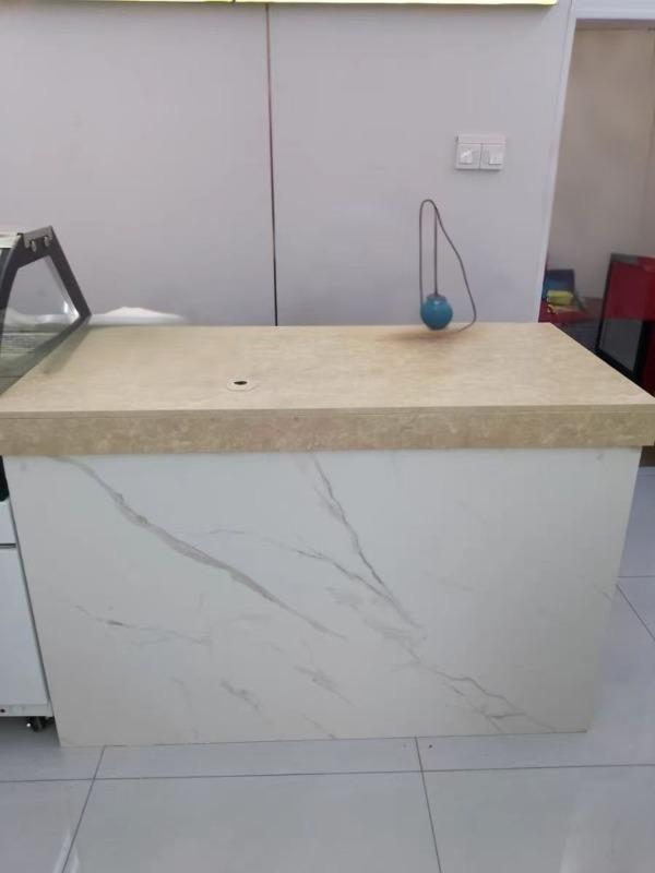 Cashier’s Desk Small Netflix Front Desk Reception Desk - Customer Photo From Olivia Wilson