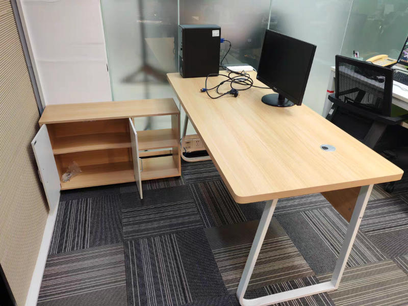 Compact & Simple Computer Desk for Senior Management - Customer Photo From Mia Davis
