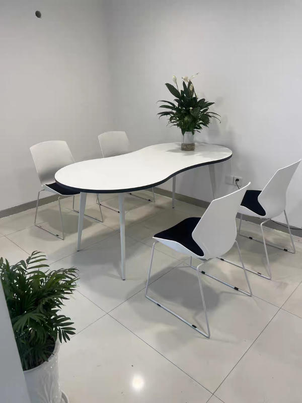 Creative Oval Conference Table Office Desk - Customer Photo From Jessica Lee