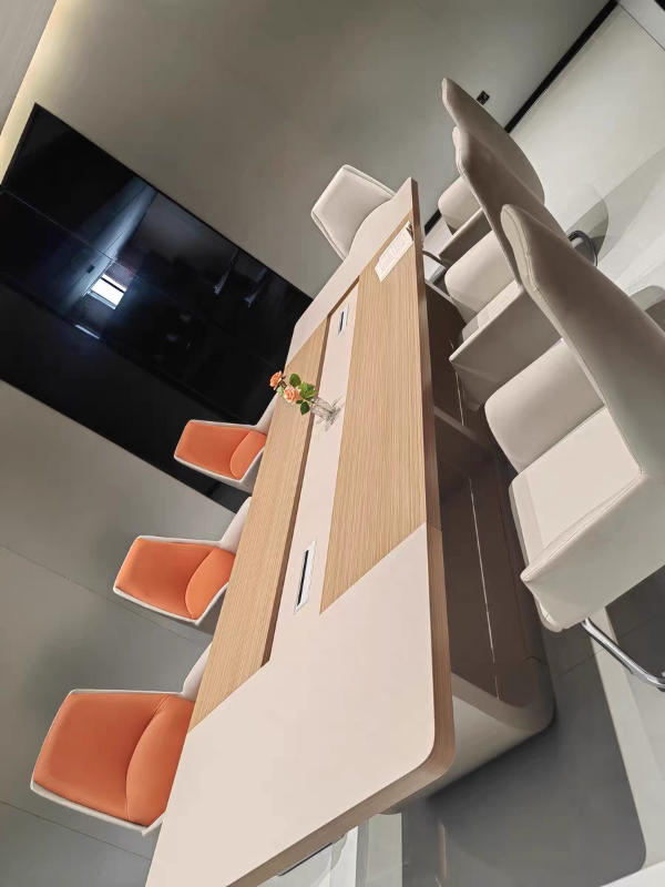 Efficient Modern Oval Conference Table - Customer Photo From Melissa Greene