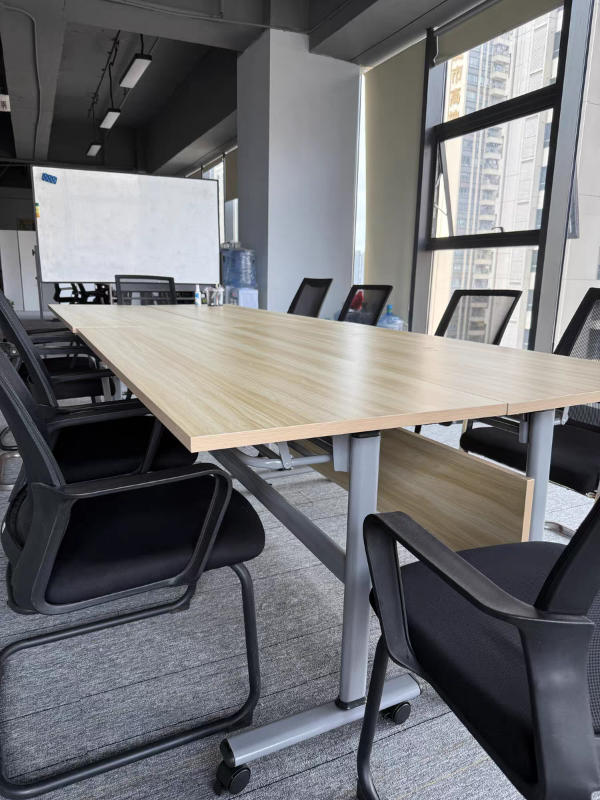 Foldable Mobile Conference Table – Maoters - Customer Photo From Linda Torres