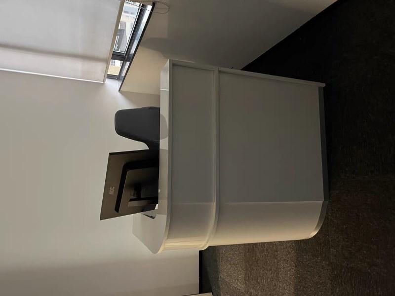 Laminate Reception Desk with Filing Cabinet - Customer Photo From Nathan Parker