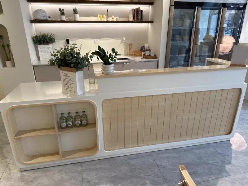 Milk Tea Store Checkout Counter – Maoters - Customer Photo From Joshua Harris