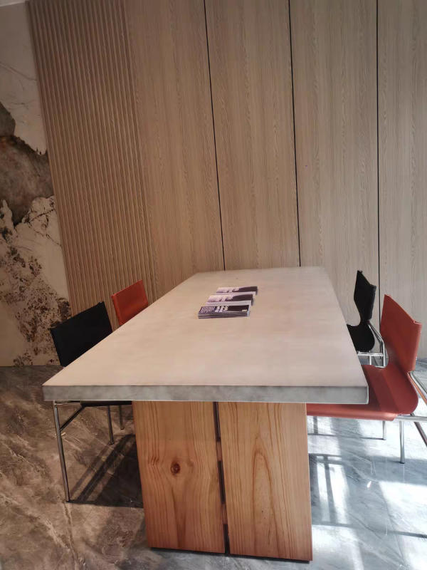 Minimalist Solid Wood Conference Table – Maoters - Customer Photo From Angela Murphy