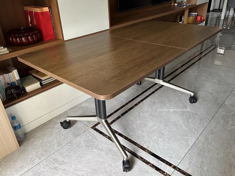 Mobile Expandable Folding Conference Table - Customer Photo From Jason Miller