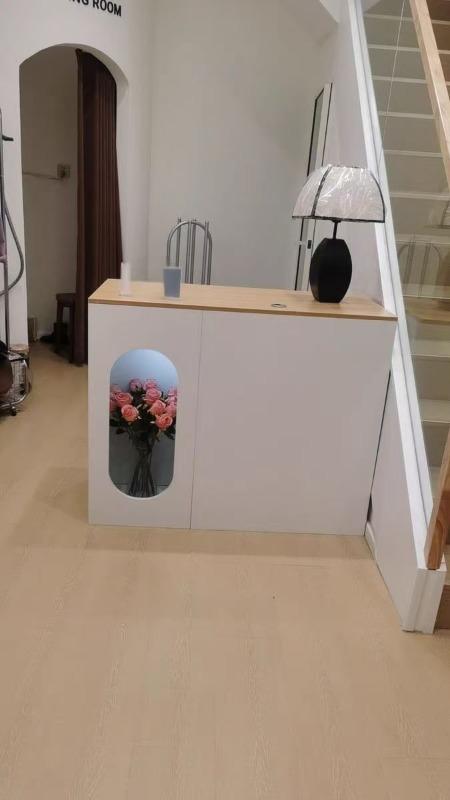 Modern Cash Register Counter for Reception Desk - Customer Photo From Ryan Mitchell