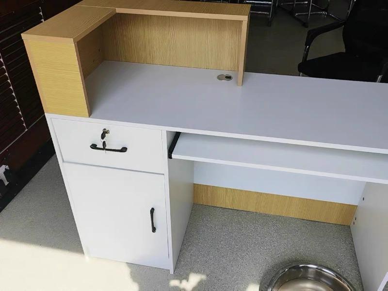 Modern Front Cashier Counter For Retail Store - Customer Photo From Ethan Harris