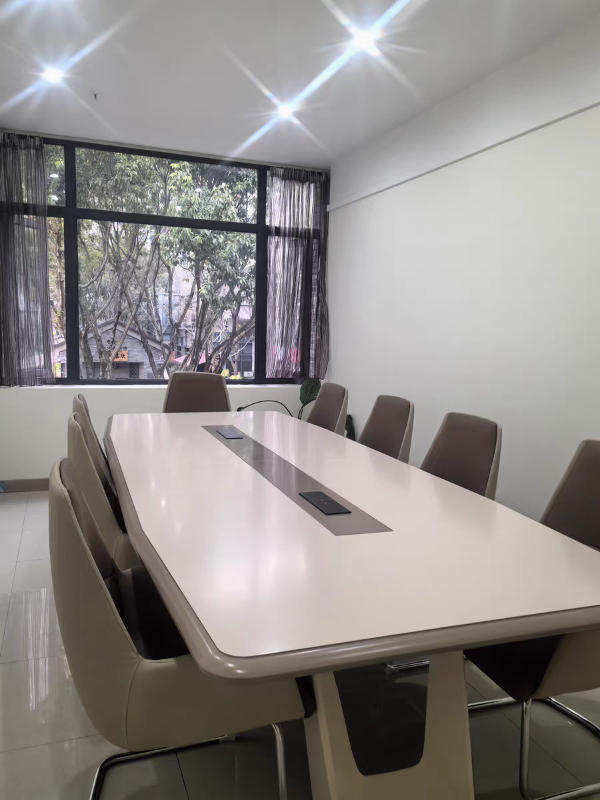 Modern Light Luxury Lacquer Conference Table - Customer Photo From Sarah Williams