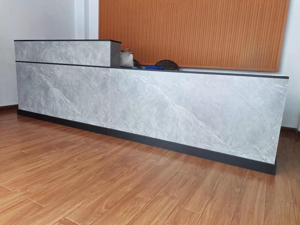 Elegant Company Reception Desk - Maoters - Customer Photo From Joyce
