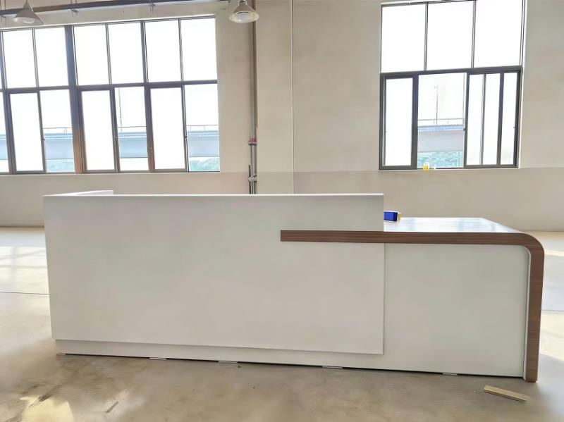 Modern Reception Desks – Office, Hotel & School Front Counter - Customer Photo From Olivia Martinez