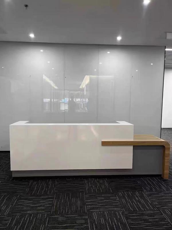Modern Reception Desks – Office, Hotel & School Front Counter - Customer Photo From Jessica Clarke