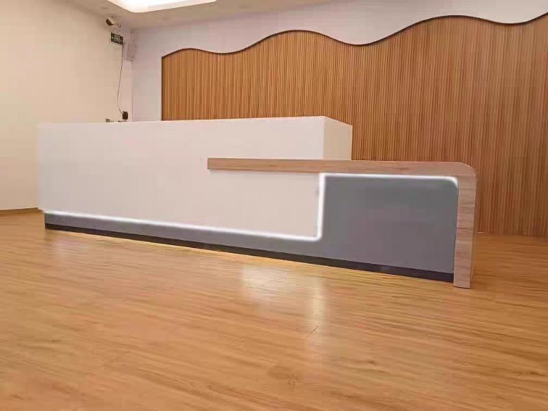 Modern Reception Desks – Office, Hotel & School Front Counter - Customer Photo From Andrew King