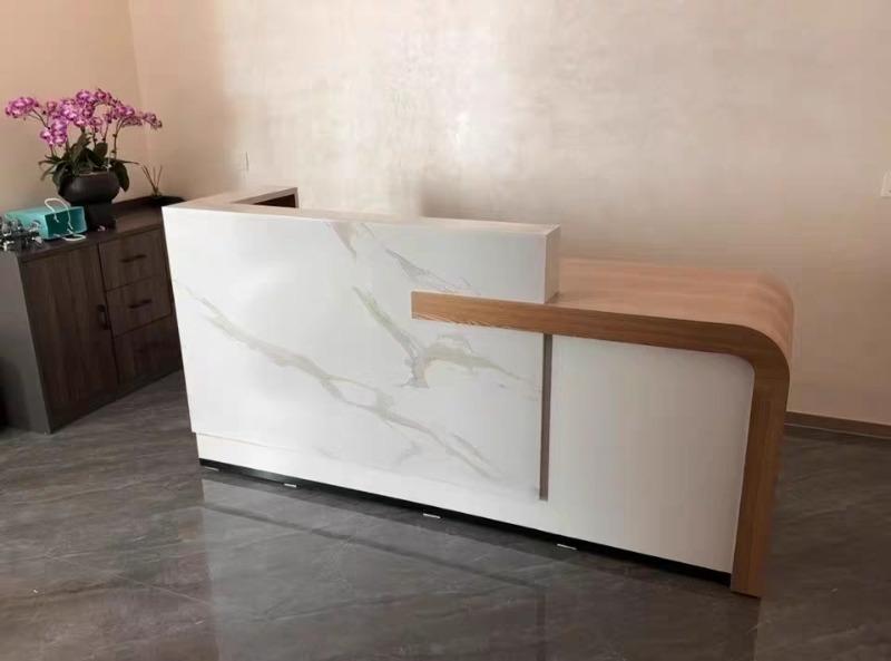 Modern Reception Desks – Office, Hotel & School Front Counter - Customer Photo From Ava Clark