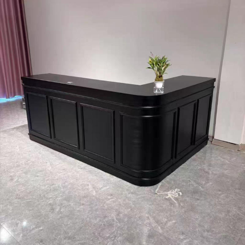 Wooden Boutique Counter – Cashier Desk - Customer Photo From Jason Wright