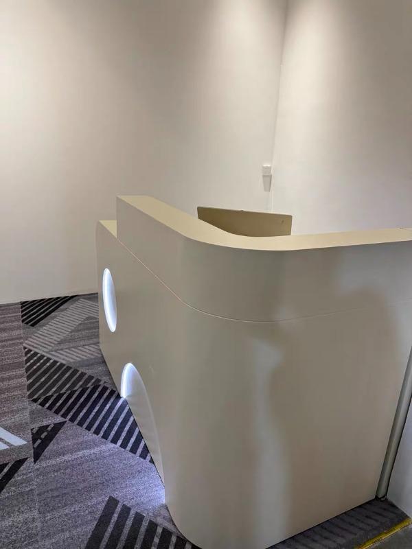 Lacquer Boutique Counter – Small Shop & Salon Reception Desk - Customer Photo From Emily Johnson
