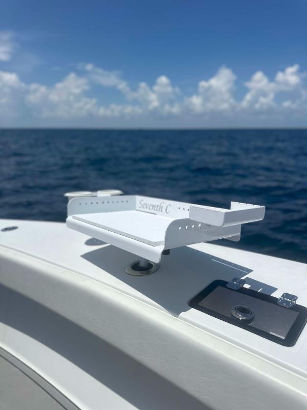 Bait Station Rod Holder Bait Table - Customer Photo From Rick Kania