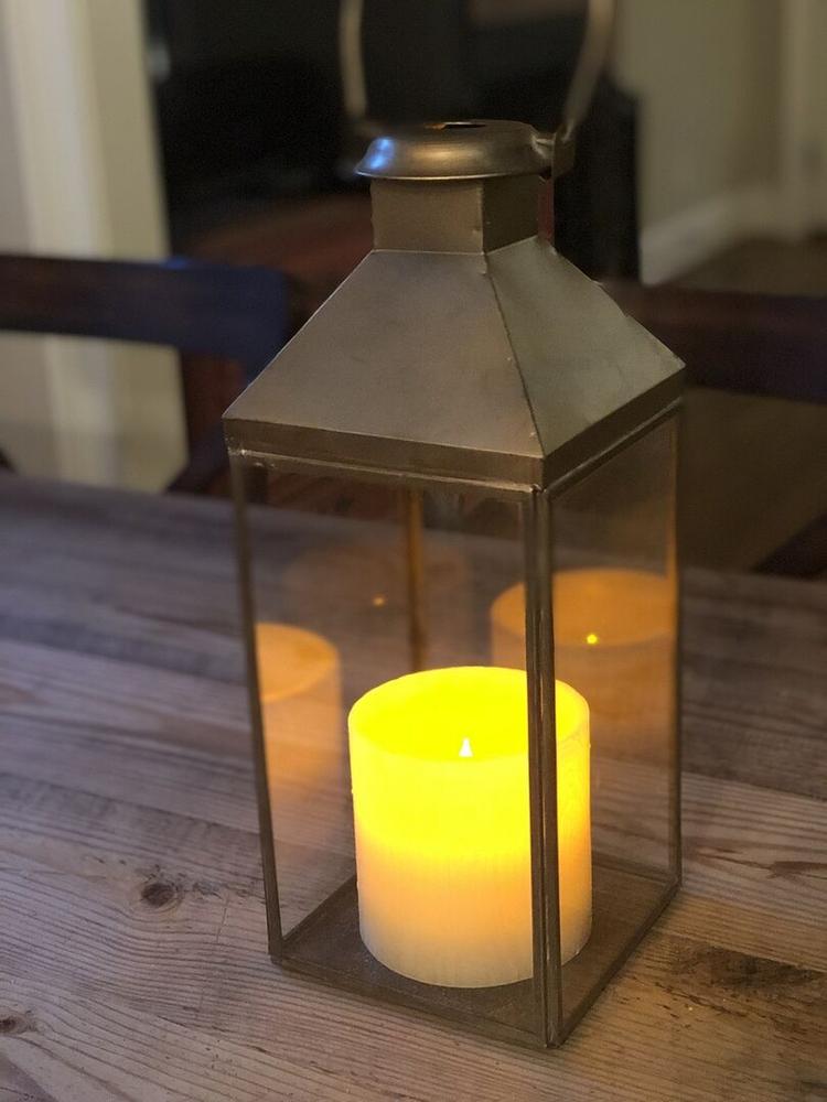 Chic Metal Lantern Gold 5.5