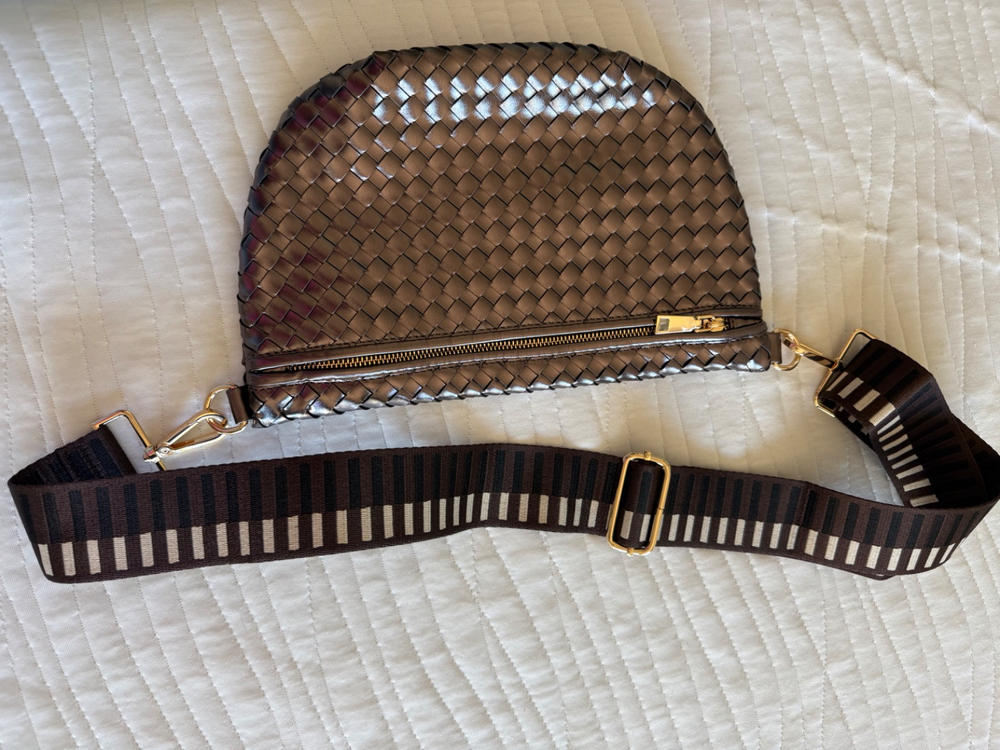 Westlyn Woven Bum Bag - Customer Photo From Debra Timm