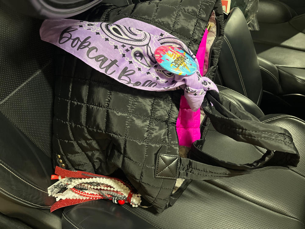 Day Dreamer Quilted Tote Bag - Customer Photo From Angela Bradley