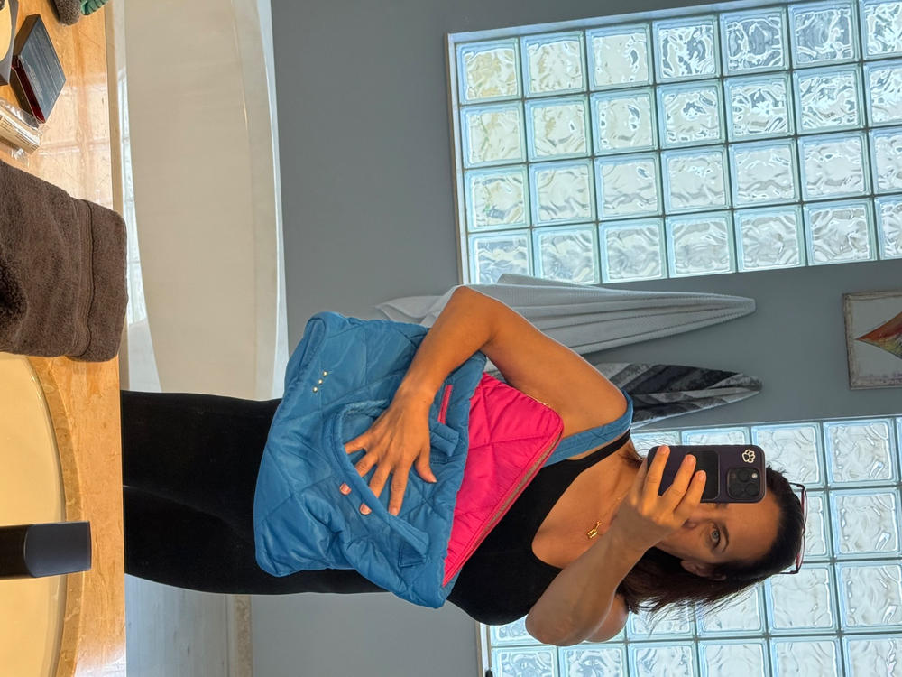 Palmer Puffer Laptop Sleeve - Customer Photo From Marlo Greenberg