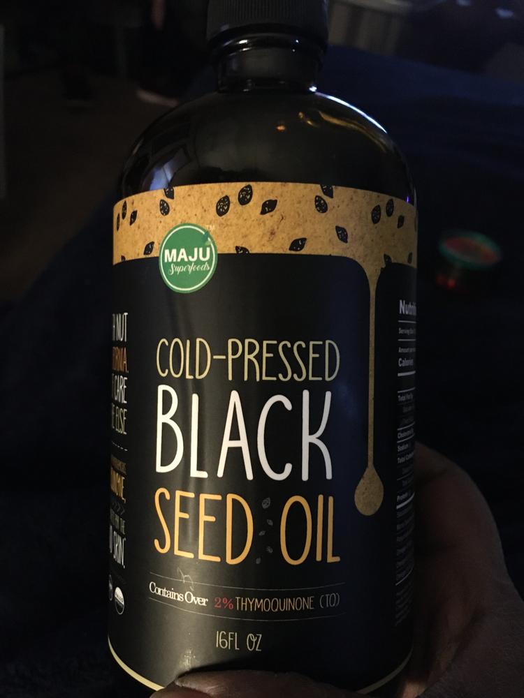 Maju Superfoods MAJU's Black Seed Oil Capsules - Stronger 3X% Thymoquinone  - Cold-Pressed - Black Cumin Nigella Sativa Seed Oil - Organic Grown BSO 