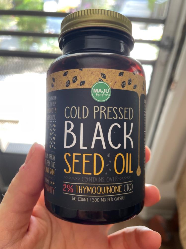 Black Seed Oil Capsules (60ct) - Customer Photo From Stacey A.