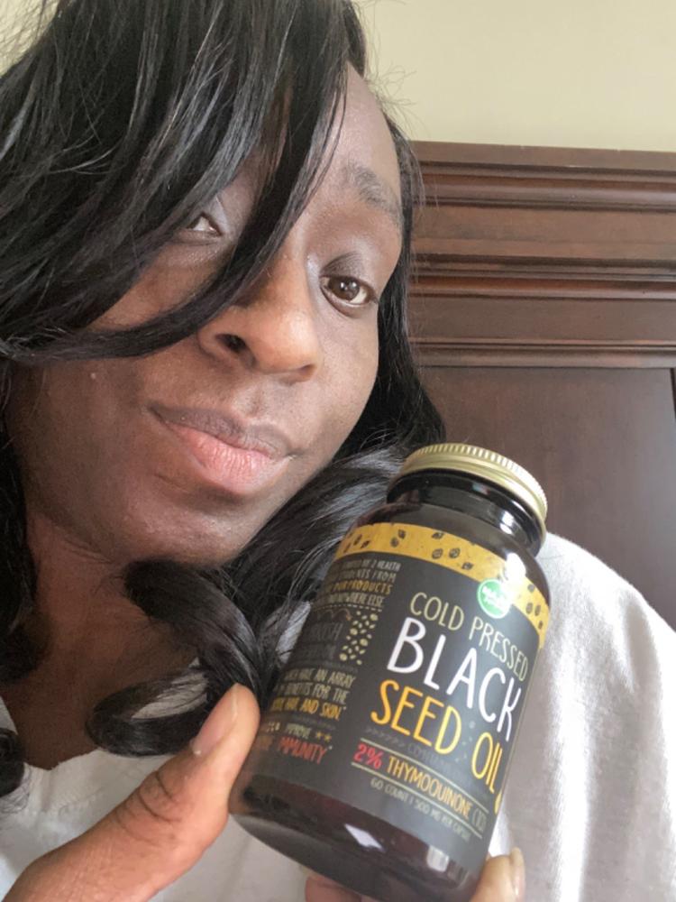 Black Seed Oil Capsules (60ct) - Customer Photo From Oniequa T.