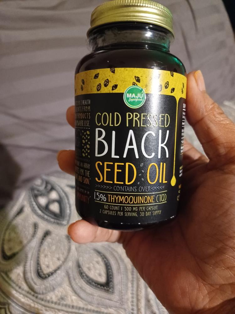Black Seed Oil Capsules (60ct) - Customer Photo From Denise Weaver