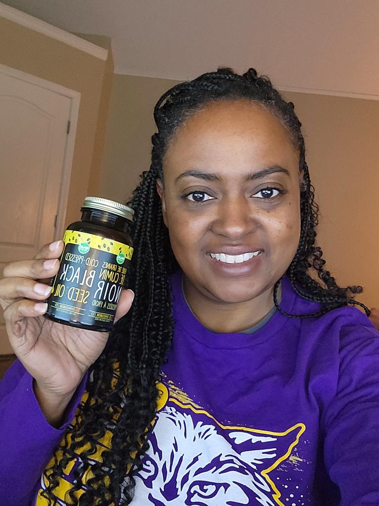 Black Seed Oil Capsules (60ct) - Customer Photo From Anonymous