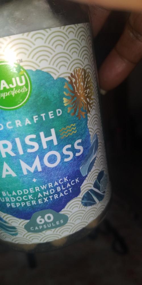 Wild Sea Moss Capsules (60ct) - Customer Photo From AUDREY RUSSELL
