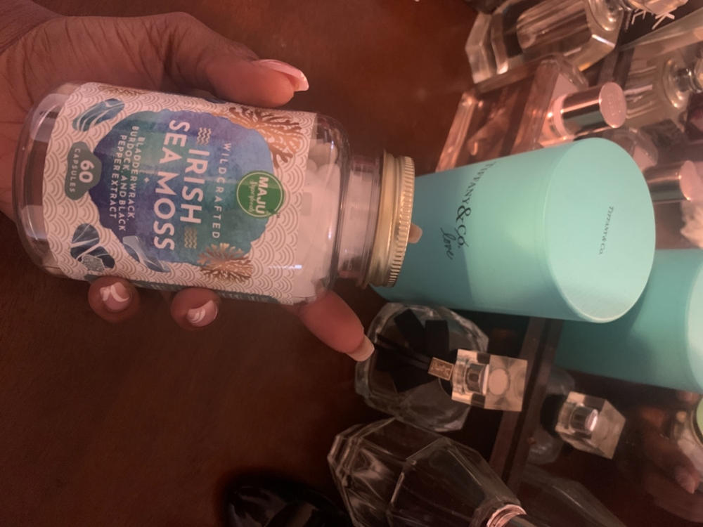 Wild Sea Moss Capsules (60ct) - Customer Photo From Arnae Fulton-Draughon