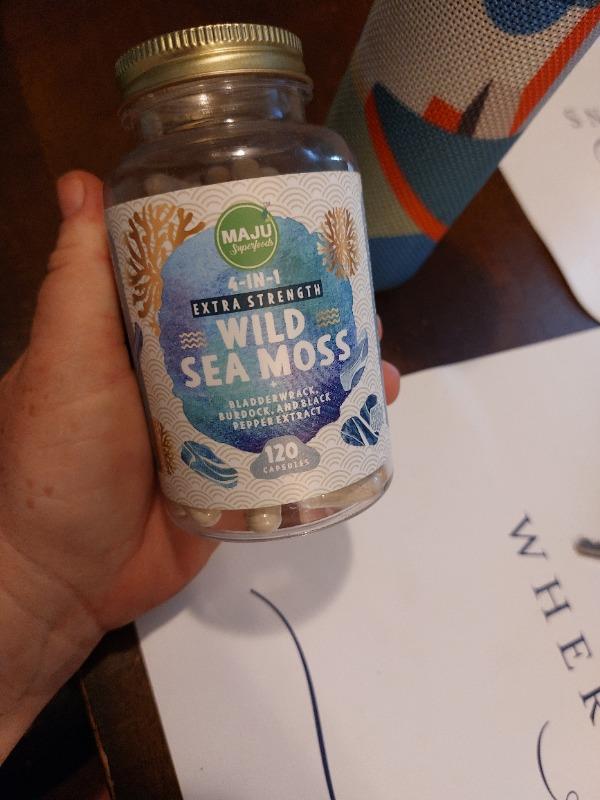 Wild Sea Moss Capsules (60ct) - Customer Photo From Amber Crawford