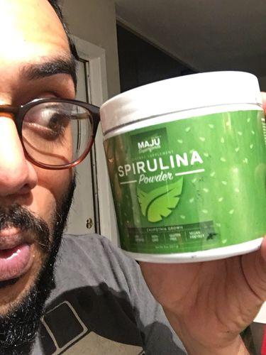 Organic Spirulina Powder (8oz) - Customer Photo From Ali T.