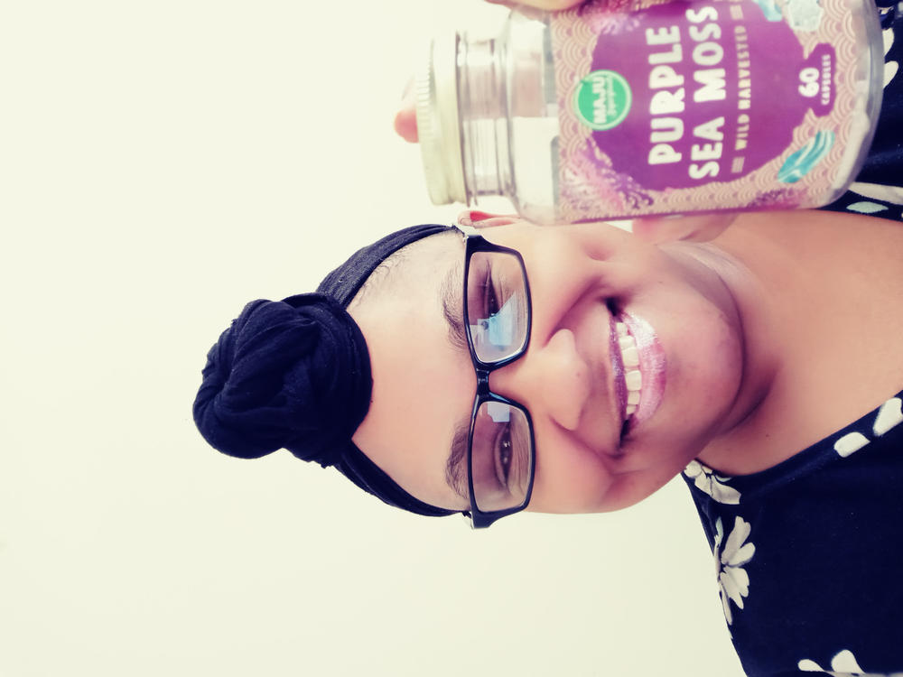 Purple Chondrus Crispus Sea Moss Capsules (60ct) - Customer Photo From Alaina Q.