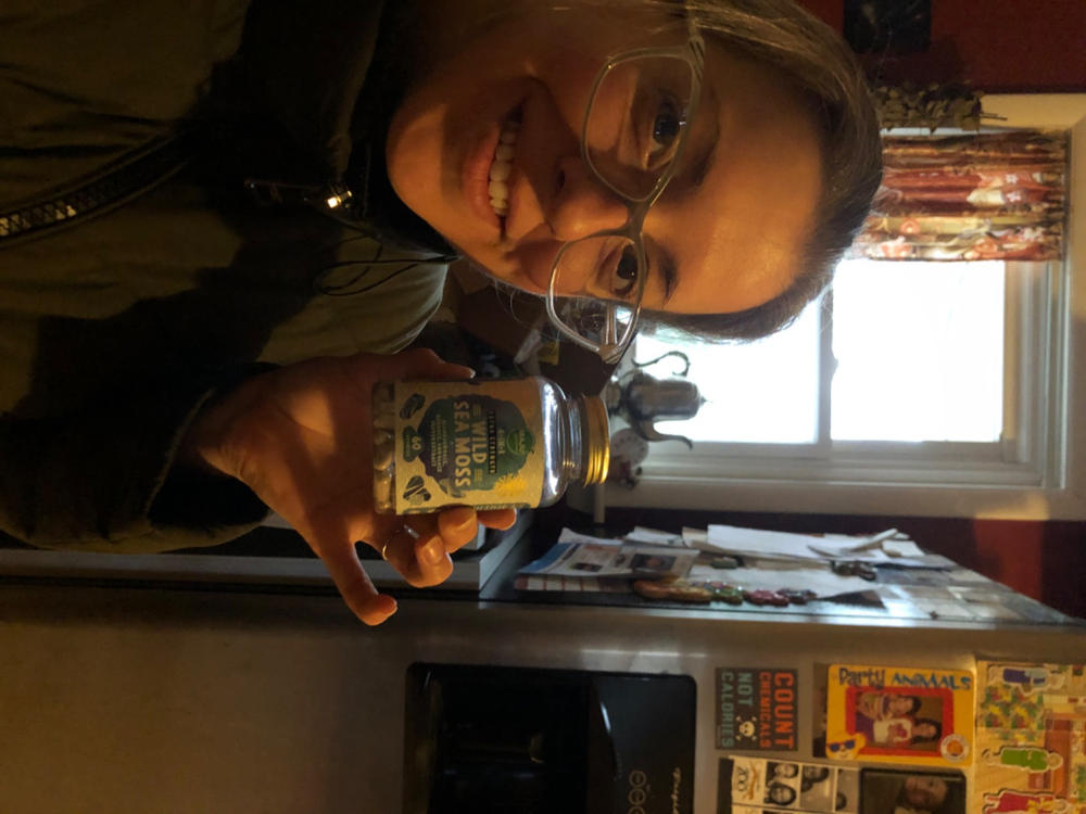 Wild Sea Moss Capsules (60ct) - Customer Photo From Erin Cronin