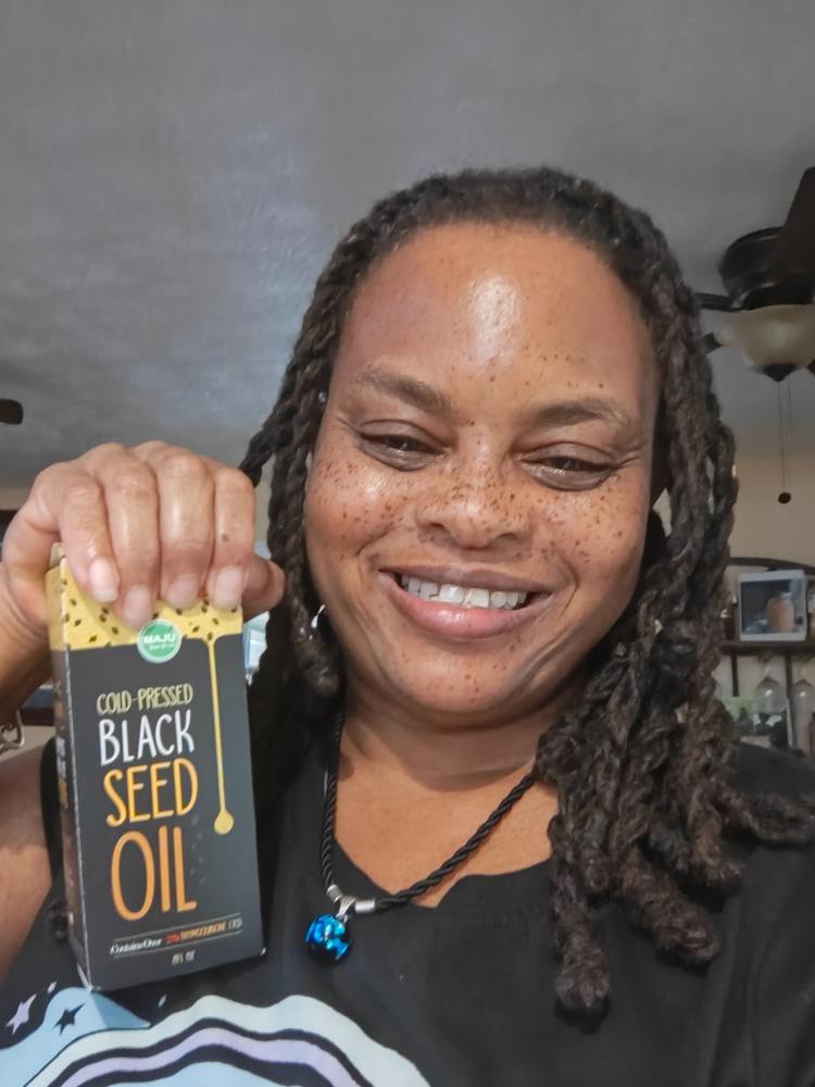 Black Seed Oil (8oz) - Customer Photo From LaVonda Williams