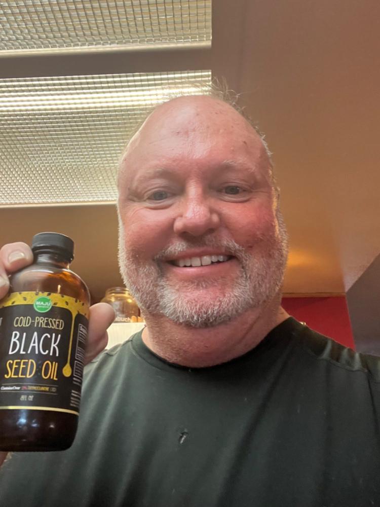 Black Seed Oil (8oz) - Customer Photo From Shaun C.