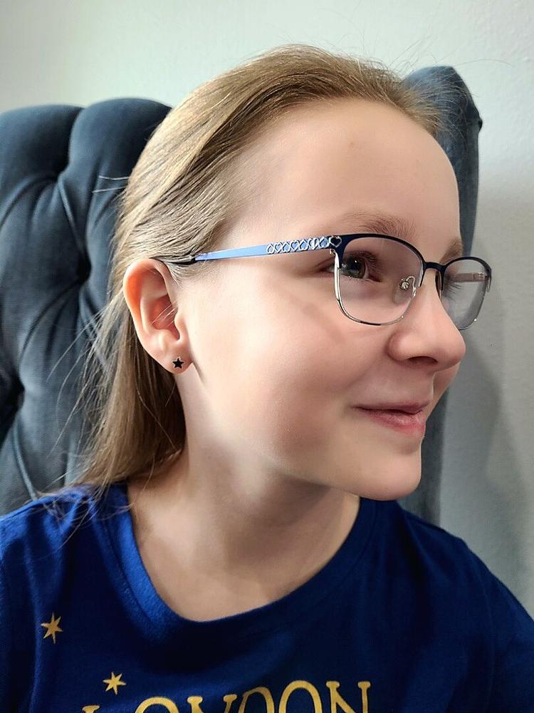 Medical Plastic 6mm Star Earrings - Customer Photo From Amy C.