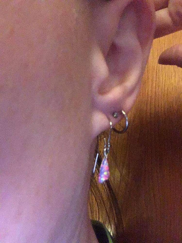 Ear Hooks - Customer Photo From Tarin C.