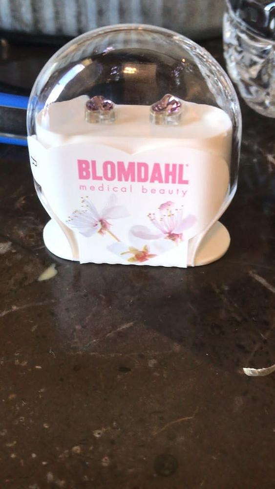 Medical Plastic 6mm Heart Earrings - Customer Photo From Sherri-Ann W.